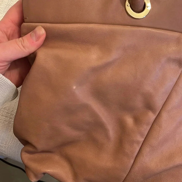 MARC JACOBS -leather satchel in clay- EUC - Picture 6 of 17